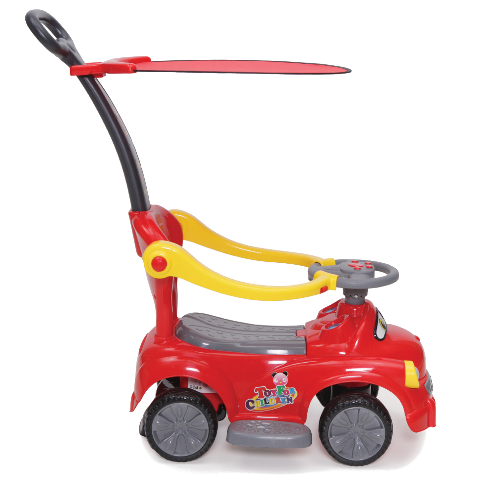 Masinuta de impins 2 in 1 Go Car Red