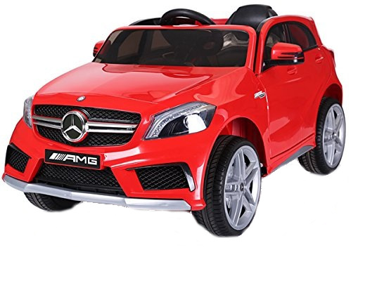 Masinuta electrica cu roti din cauciuc Mercedes Benz A45 AMG SUV Red Mercedes Benz imagine noua responsabilitatesociala.ro