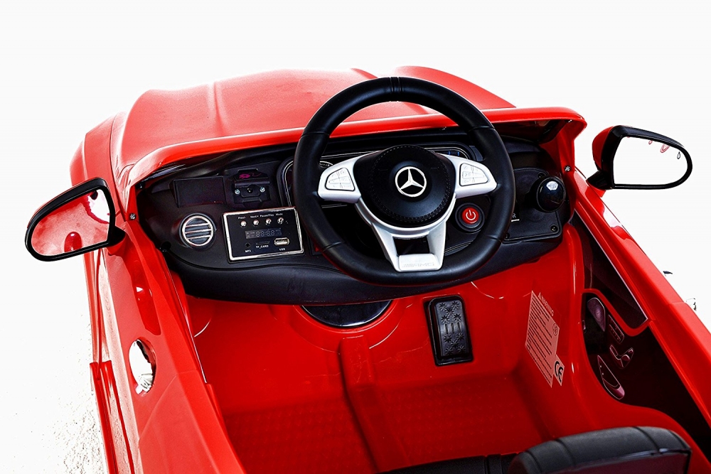 Masinuta electrica cu telecomanda Mercedes Benz S63 AMG Cabrio Red AMG