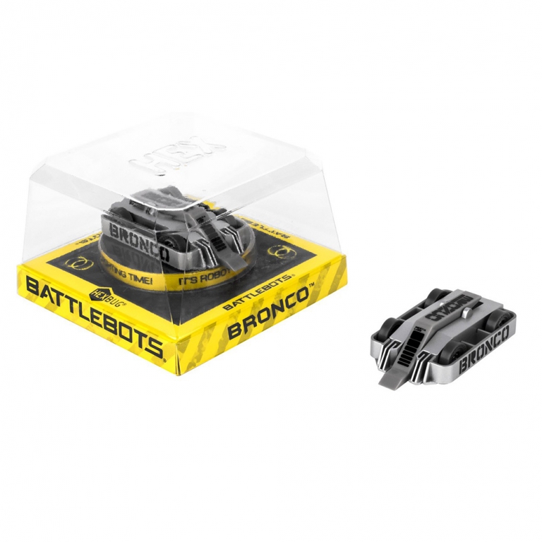 Microrobot BRONCO (impinge si ataca), BattleBots - Hexbug
