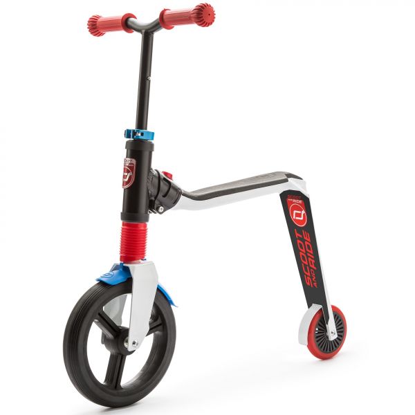 Trotineta 2 in 1 Scoot Ride HighwayFreak 3-6 ani White Red Blue