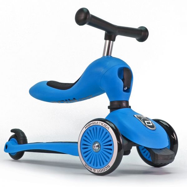 Trotineta 2 in 1 scoot ride highwaykick 1 blue 1-5 ani