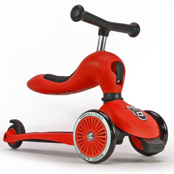 Trotineta 2 in 1 Scoot Ride HighwayKick 1 Red 1-5 ani