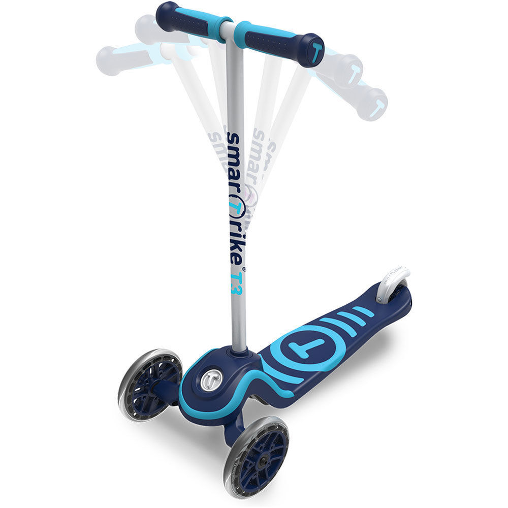 Trotineta pentru copii Smart Trike T3 Blue - 3 | YEO