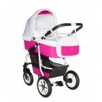 Carucior bebelusi 3in1 Pj Stroller Comfort White Pink