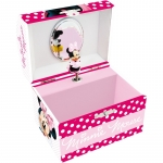 Caseta muzicala cu oglinda si figurina Minnie Mouse