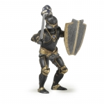 Figurina Papo Cavaler in armura negru
