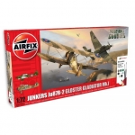 Kit constructie Airfix set Junkers JU87R-2 si Gloster Gladiator