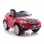 Masinuta electrica cu telecomanda si roti din cauciuc BMW X6 Red