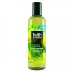 Sampon anti-matreata cu lamaie si tea tree pt. toate tipurile de par Faith in Nature 250 ml