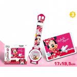Set cadou ceas mana+portofel Minnie Mouse