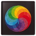 Spirala culorilor puzzle magnetic