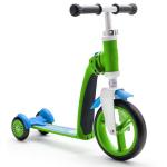 Trotineta copii transformabila 2 in 1 Scoot & Ride Highwaybaby+ verde/albastru