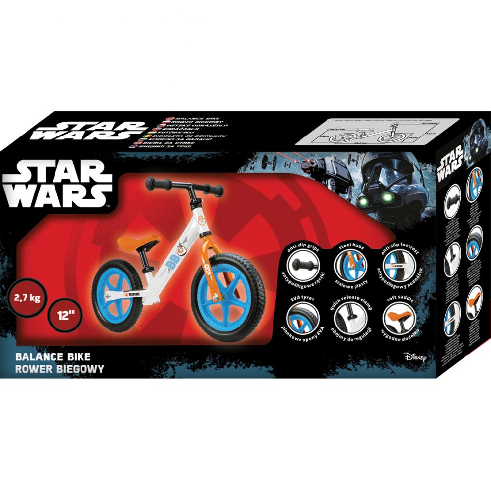 Bicicleta fara pedale 12 star wars seven sv9905