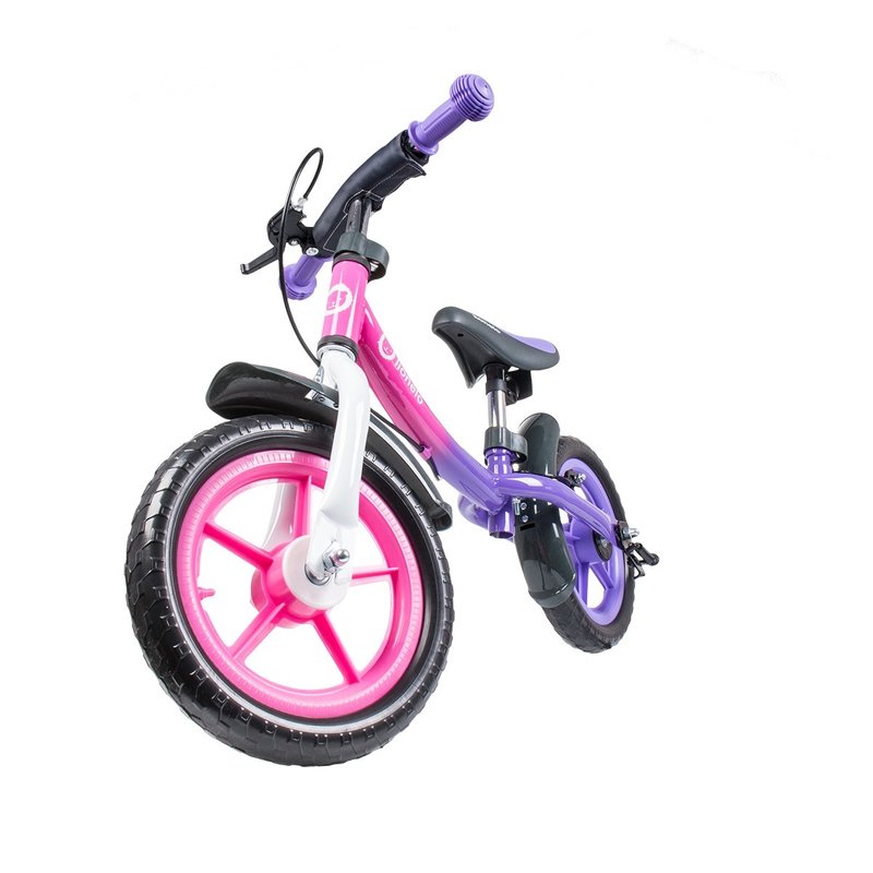Bicicleta fara pedale dan plus pink chameleon