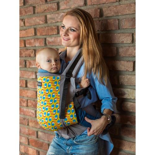 Marsupiu toddler organic tropicana