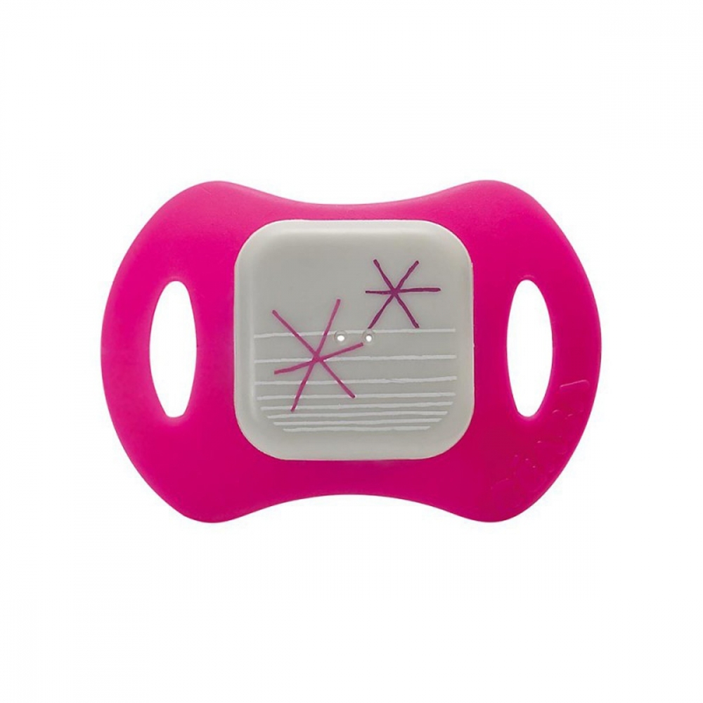 Set 2 suzete medii din silicon gipsy-roz