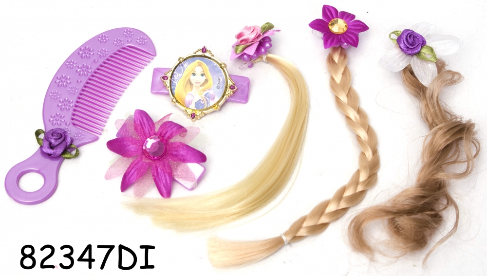 Set accesorii pentru par Rapunzel