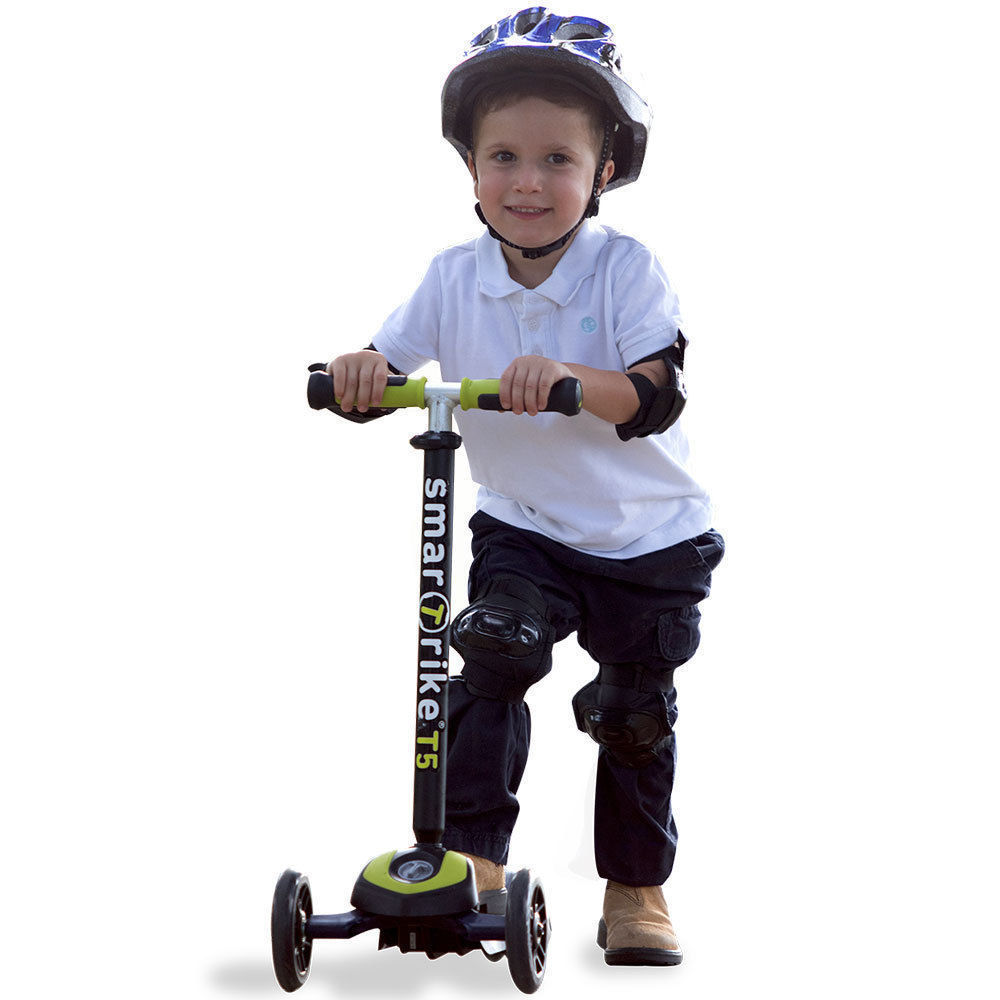 Trotineta pentru copii Smart Trike T5 Green - 3 | YEO