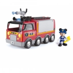 Camion de pompieri cu lumini, sonore, figurina articulata si accesorii - Mickey Mouse