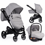 Carucior 3 in 1 Cangaroo S-Line Grey