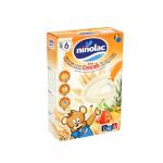 Cereale pentru copii cu grau, lapte si 5 fructe Ninolac 6 luni+ 200g