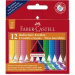 Creioane colorate Faber-Castell 12 culori standard
