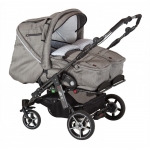 Carucior pentru gemeni Hartan ZX II cu portbebe soft 831