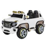 Masinuta electrica cu telecomanda Mercedes Benz G-Force White