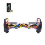 Scooter electric Hoverboard Freewheel Monster S2 Smart Graffiti galben