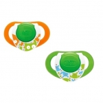 Suzeta Chicco silicon Physio Compact forma ergonomica 16-36 luni 2 buc lumi