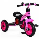 Tricicleta cu roti din cauciuc Byox Bonfire Pink