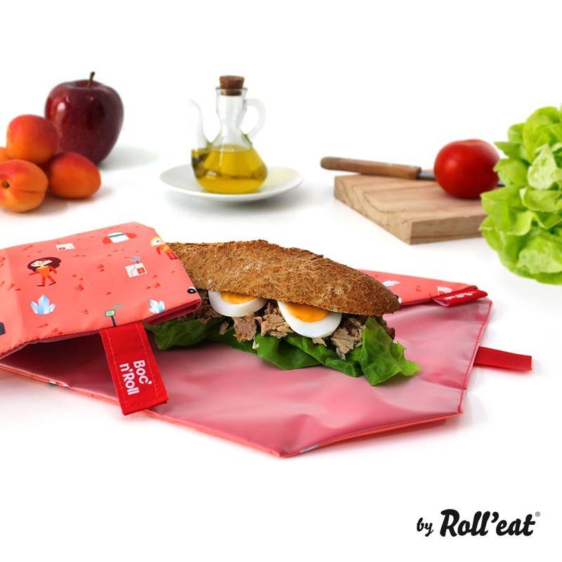 Ambalaj reutilizabil pentru sandwich boc n roll kids space