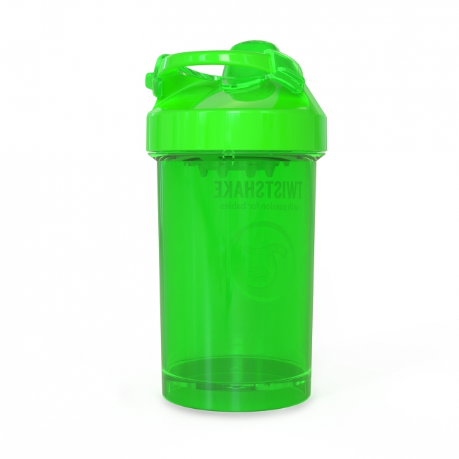 Cana anticurgere Twistshake Green 8+ 300 ml