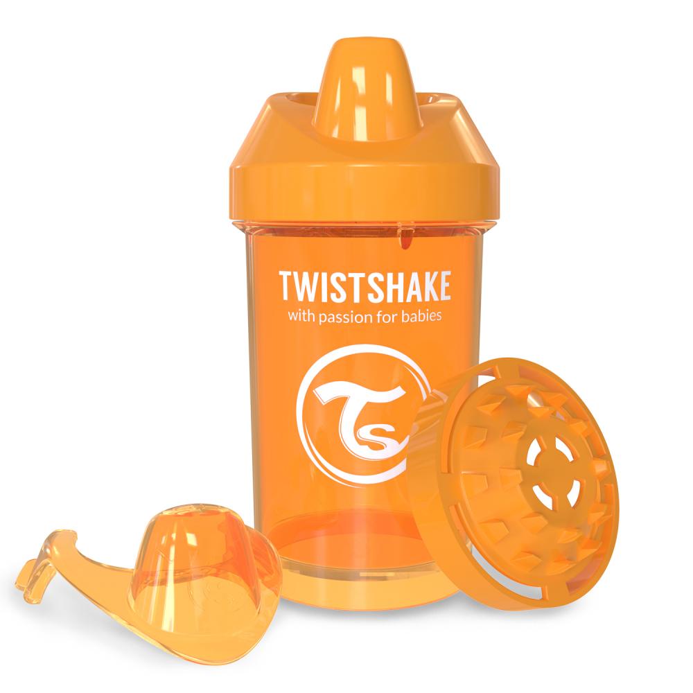 Cana anticurgere twistshake orange 8+ 300 ml