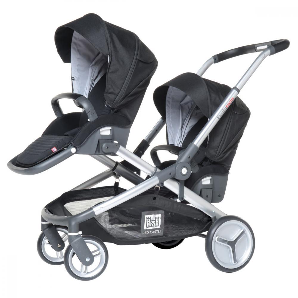 Carucior Gemeni Evolutwin 2 in 1 TS Negru-Bej - 3 | YEO