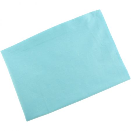 Cearceaf jerse din bumbac cu elastic 140x70 cm turqouise 31