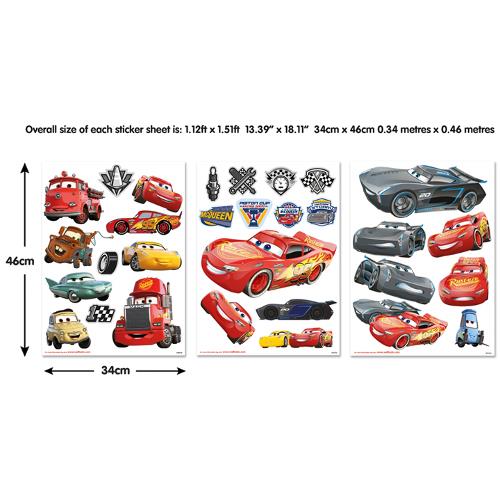 Kit decor sticker cars 3