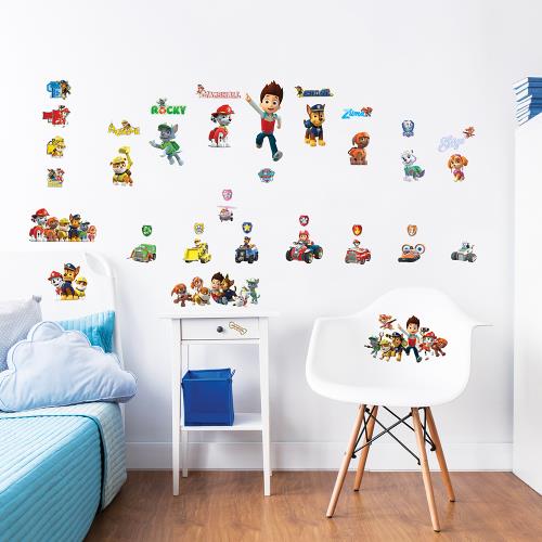 Kit decor sticker paw patrol