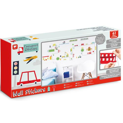 Kit decor sticker transport
