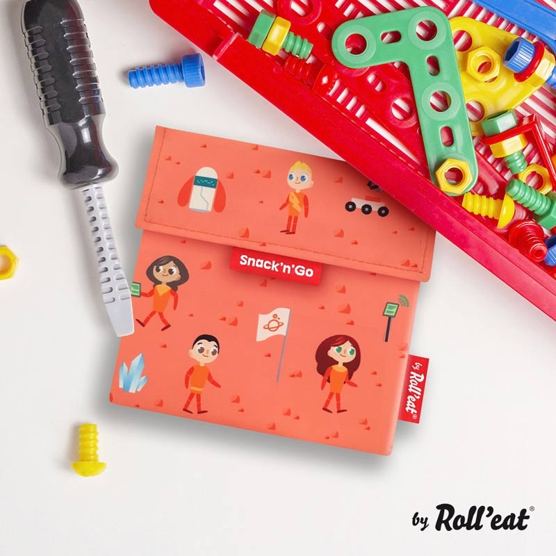 Gentuta reutilizabila pentru gustari snack n go kids space
