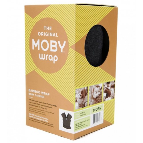 Wrap elastic Moby Bamboo Evolution Black - 2 | YEO