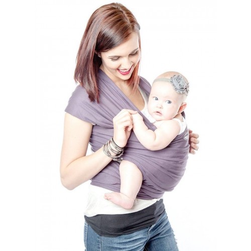 Wrap elastic moby organic eggplant