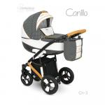 Carucior copii 2 in 1 Canillo Camarelo Color cn-3