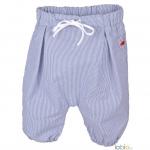 Pantaloni 3/4 din bumbac organic Iobio Sevilla Fine Stripe Blue 98/104