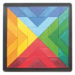 Puzzle magnetic Square Indian