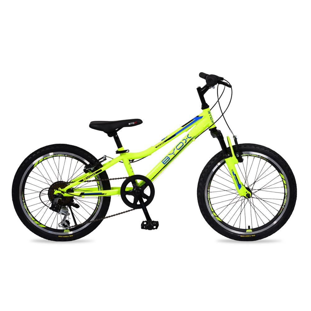 Bicicleta pentru copii Byox Tucana Yellow 6 viteze 20 inch Byox imagine noua