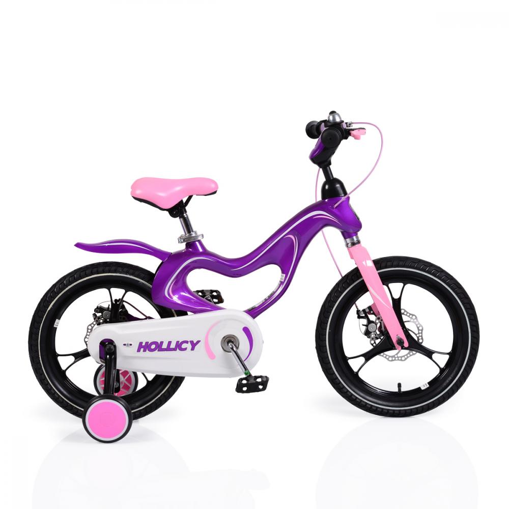 Bicicleta pentru fetite 16 inch MH Magnesium Purple MONI imagine noua