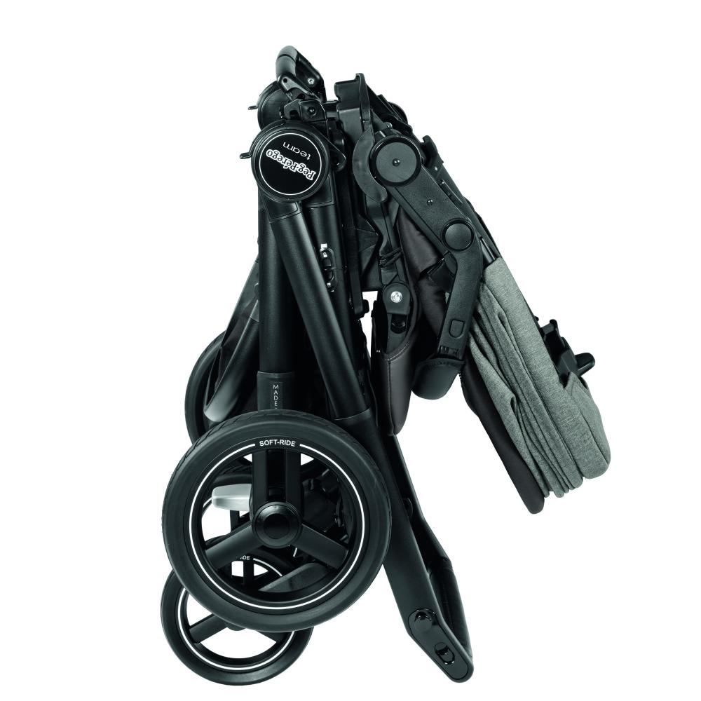 Carucior 3 in 1 black mat team peg perego onyx