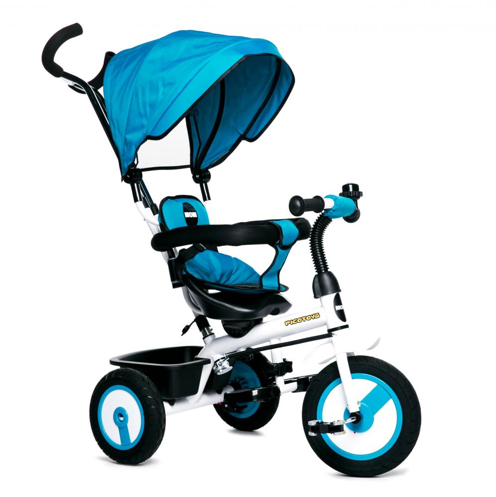 Tricicleta copii cu scaun reversibil evolution blue